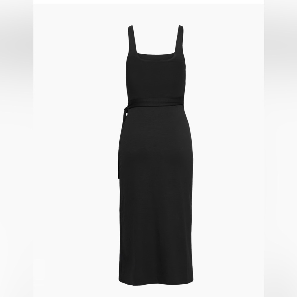 Aritzia Wilfred Saturn Midi Dress in Black Size XS - Picture 6 of 12